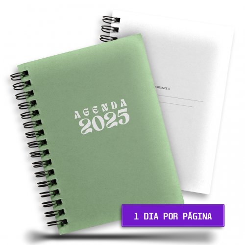 Agenda Cost | 1 Dia por página | 4/4 - 380 Páginas